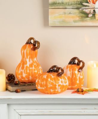 Pumpkin Gourd Set, 3 Piece