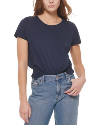 calvin klein short sleeve shirts & tops