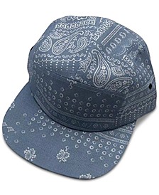 Men's Paisley-Print Cap, Created for Macy's 