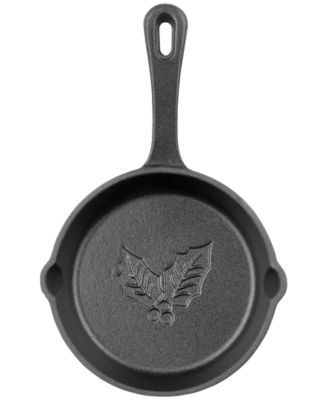 Martha Stewart Collection - Mini Holly Cast Iron Pan