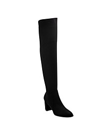 Women's Luley Over The Knee Narrow Calf Boots