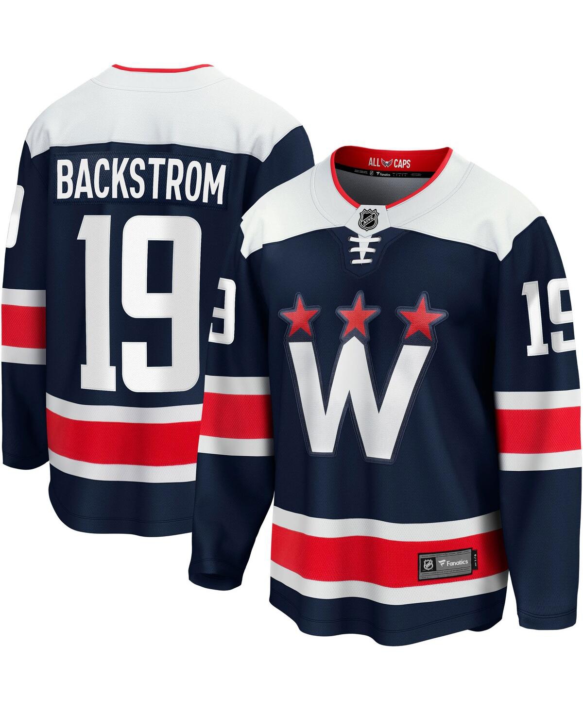 Men's Fanatics Nicklas BackstromWashington Capitals Alternate 2020/21 Premier Breakaway Player Jersey - Navy