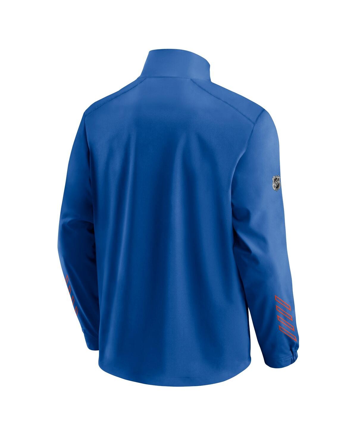 Men's FanaticsNew York Islanders Authentic Pro Locker Room Rinkside Full-Zip Jacket - Royal