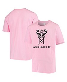 Youth Boys Pink Inter Miami CF Club Joy T-shirt