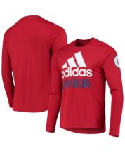 Men's Adidas Red Louisville Cardinals Dassler Fresh T-Shirt