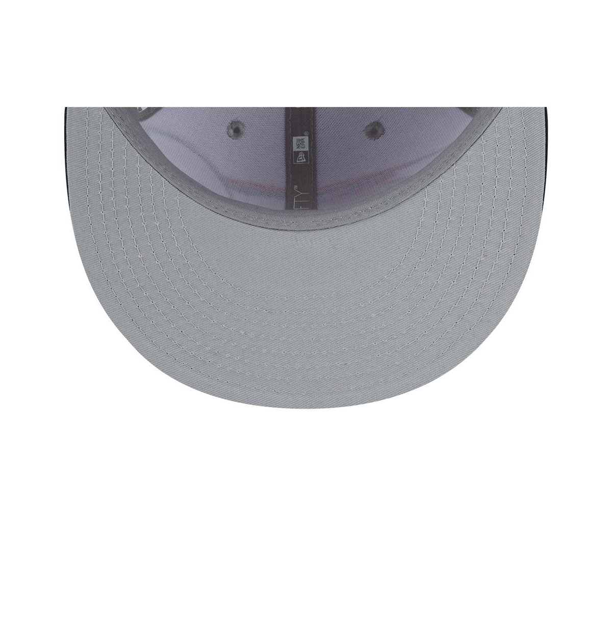NEW ERA MEN'S NEW ERA GRAY/BLACK BOSTON CELTICS 2022 EASTERN CONFERENCE CHAMPIONS LOCKER ROOM 9FIFTY SNAPBAC 