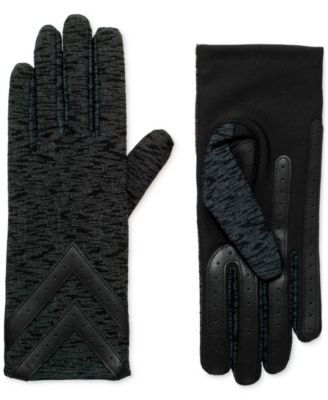 Isotoner Signature - Women's Chevron Stretch Touchscreen Gloves