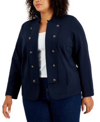 Tommy Hilfiger - Plus Size Band Jacket