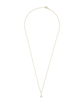 Cultured Freshwater Pearl Fashion Pendant in 14K Yellow Gold