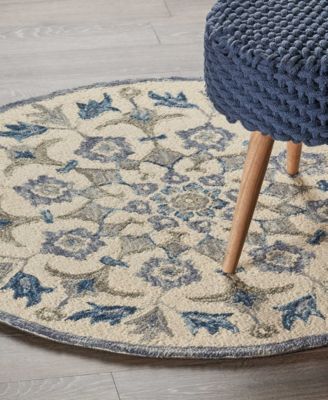 Radiance RDC-090 6' x 6' Round Area Rug