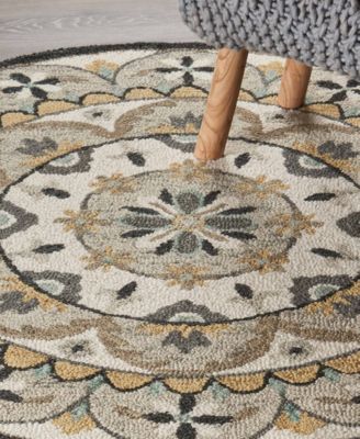 Radiance RDC-100 6' x 6' Round Area Rug