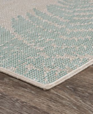 Maribel MBL-648 7'10" x9'10" Outdoor Area Rug