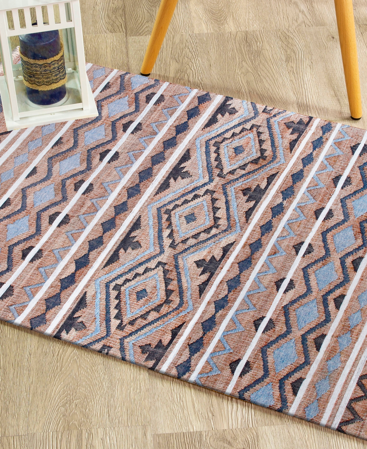 Closeout! Lr Home Nero NRO81981 7'9" x 9'9" Area Rug