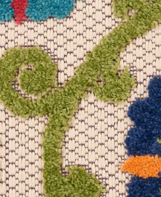 Aloha ALH19 7'10" x 10'6" Outdoor Area Rug