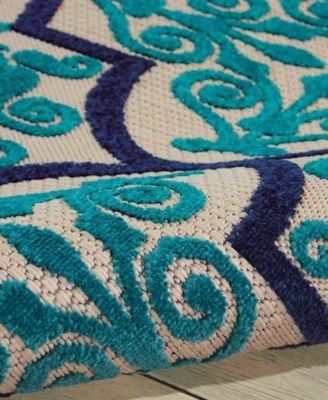 Aloha ALH14 5'3" x 7'5" Outdoor Area Rug