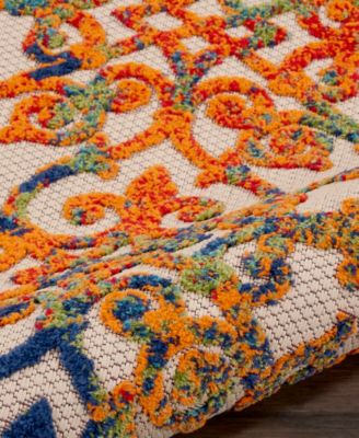 Aloha ALH21 2'8" x 4' Outdoor Area Rug