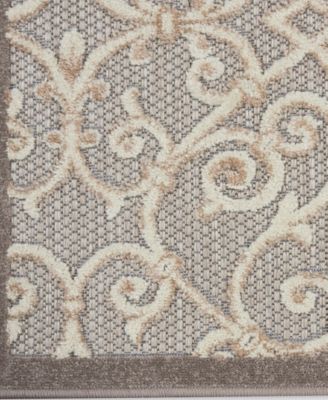 Aloha ALH21 2' x 6' Runner Rug