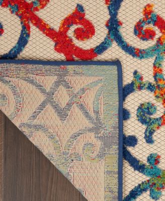 Aloha ALH21 7'10" x 10'6" Outdoor Area Rug