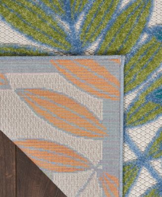 Aloha ALH18 5'3" x 7'5" Outdoor Area Rug