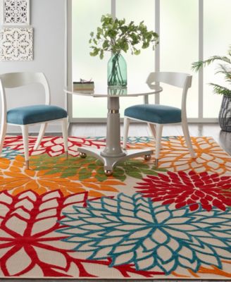 Aloha ALH05 7'10" x 10'6" Outdoor Area Rug