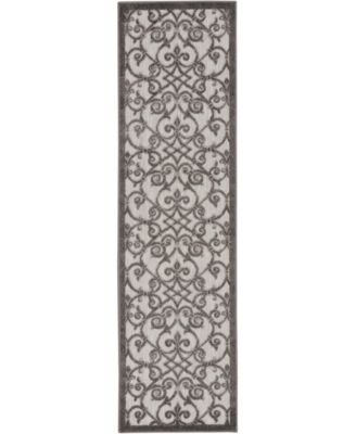 Aloha ALH21 2'3" x 8' Outdoor Runner Area Rug