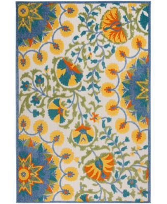 Aloha ALH22 3'6" x 5'6" Outdoor Area Rug