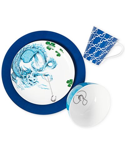 Clinton Kelly Effortless Table Lucky in Love 4 Piece Place Setting