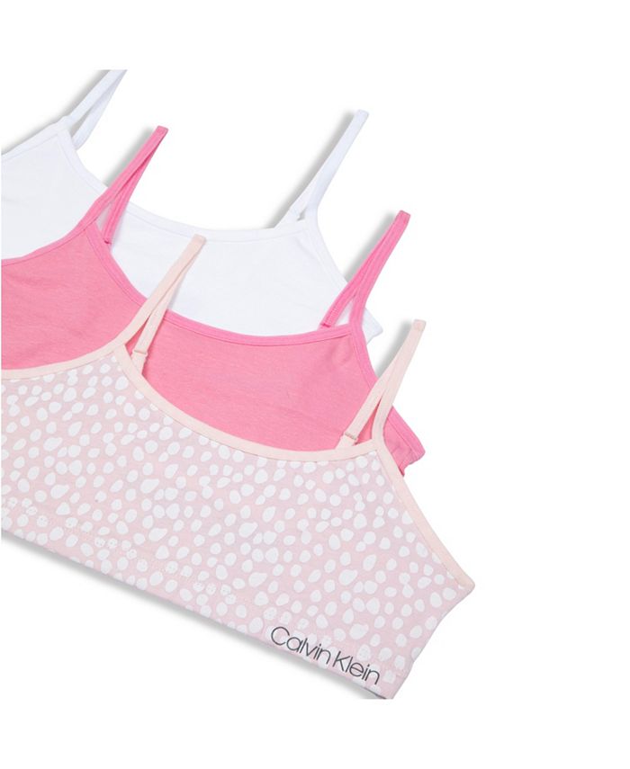 Calvin Klein Big Girls Bra, Pack of 3 & Reviews Underwear & Socks Kids Macy's