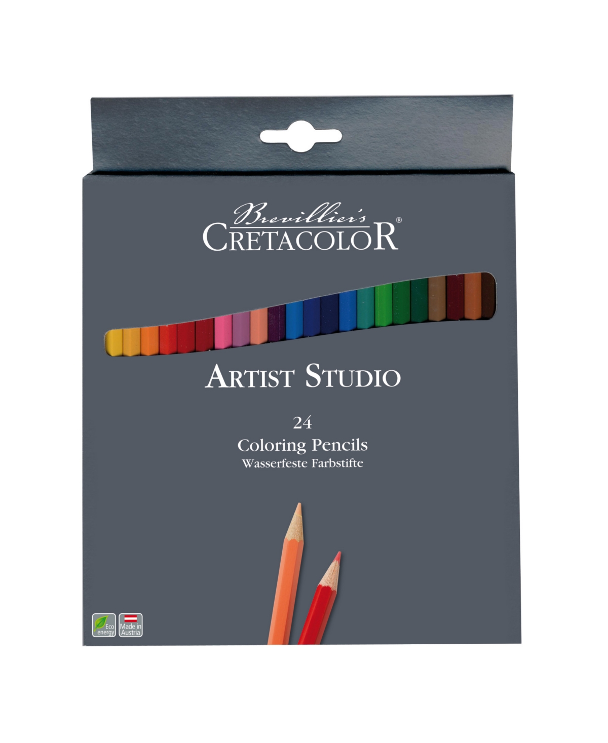 Artist Studio Coloring Pencil Set, 24 Piece - Multi