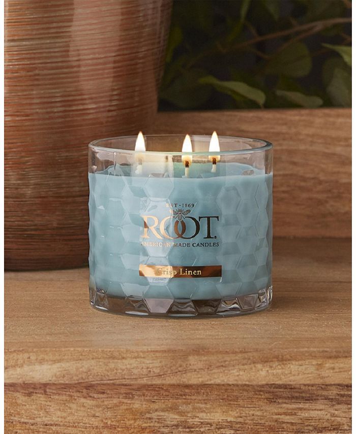 ROOT CANDLES Crisp Linen Fragrance Glass Jar Candle Macy's