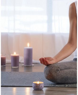 Seeking Balance Relax Geranium Lavender Spa Jar Candle, 8 oz