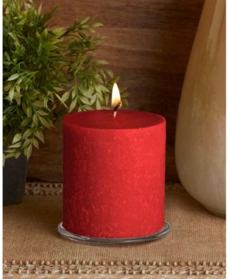 Timberline Pillar Candle, 4" x 4"