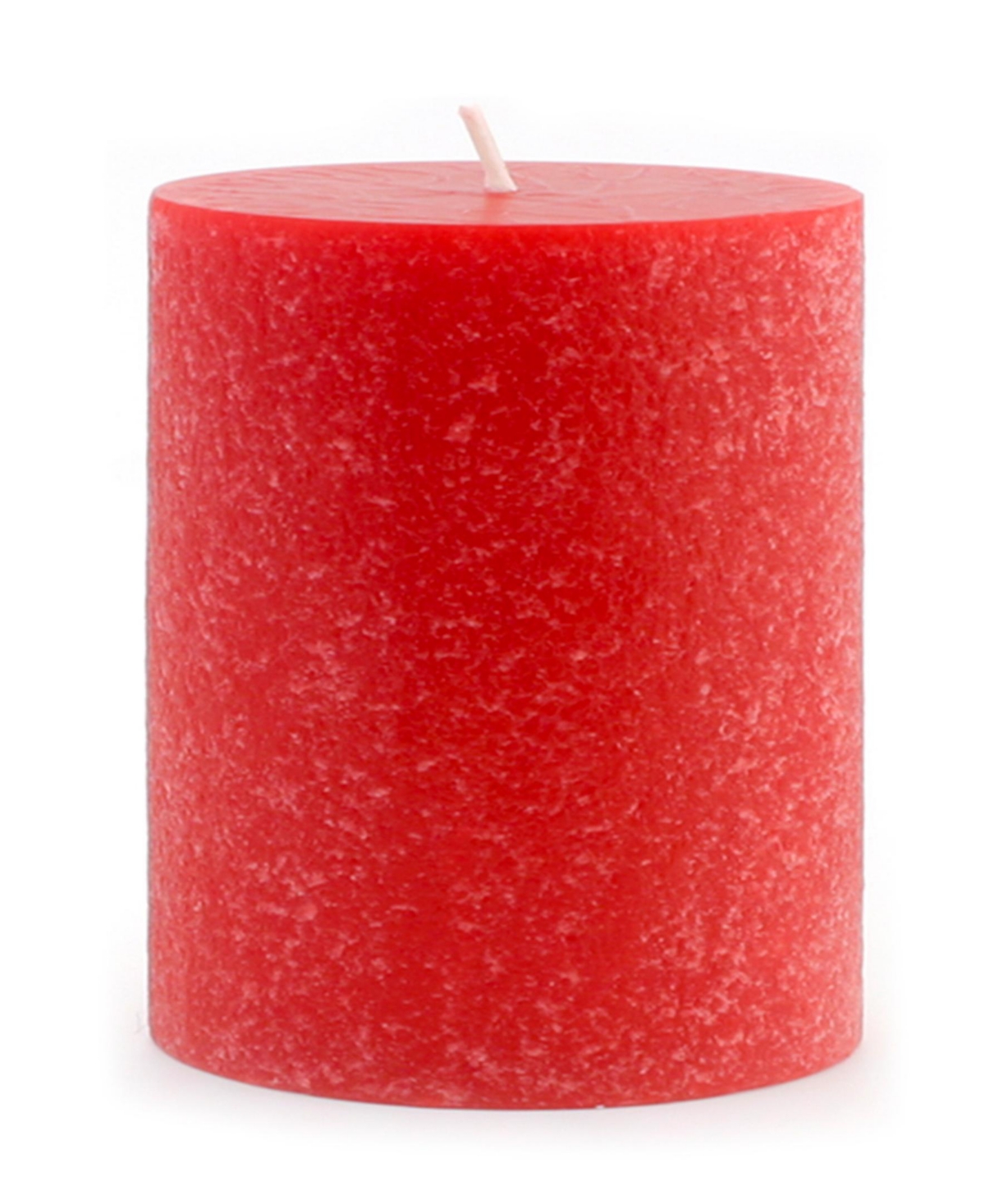 Timberline Pillar Candle, 4" x 4" - Garnet