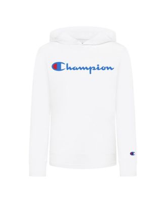 champion legacy overhead fleece hoodie junior