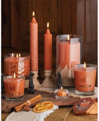Grecian Collenette 7" Taper Candle Set, 4 Piece