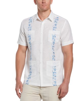 Cubavera Men's No-Button Polo Shirt - Macy's