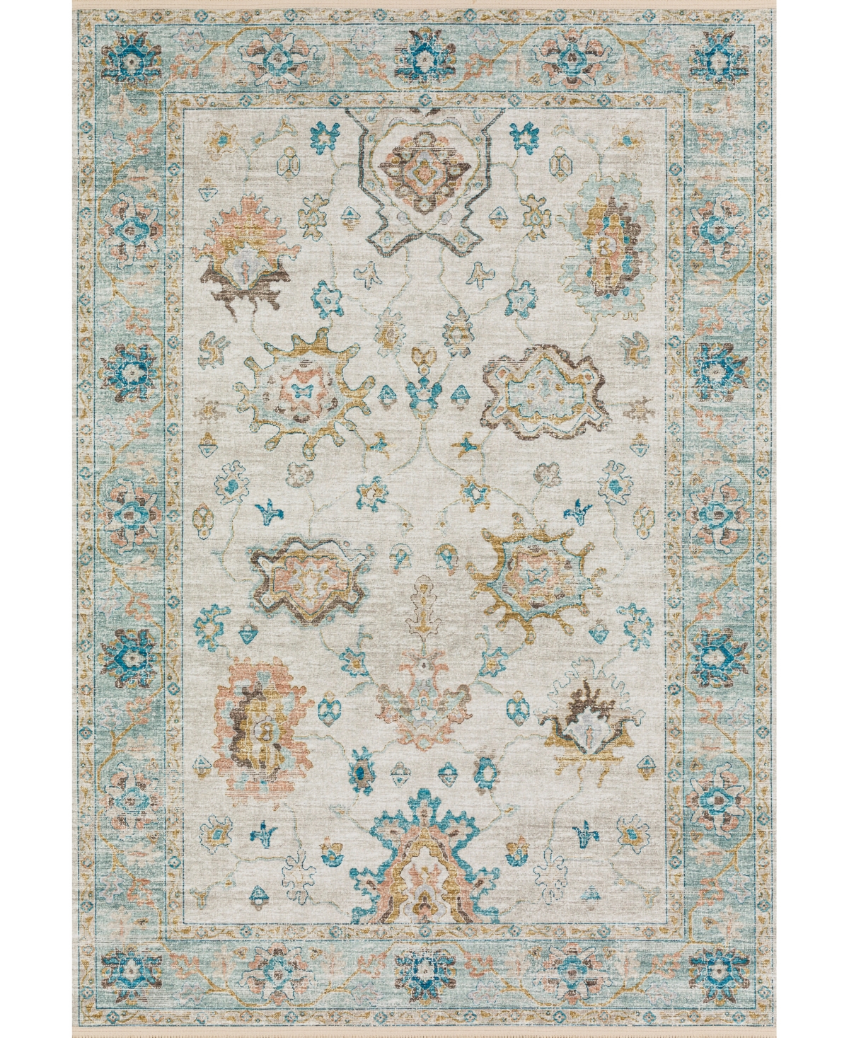 D Style Ionic IOC6 10' x 14' Area Rug - Ivory