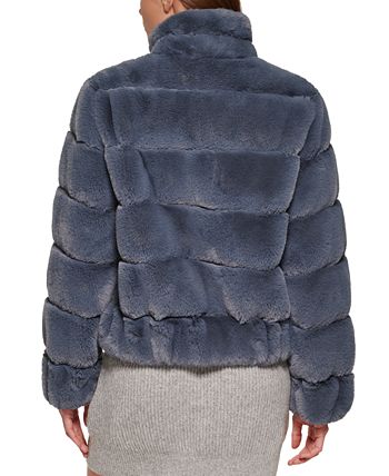 Calvin Klein Women's Faux-Fur Coat & Reviews - Coats & Jackets - Women -  Macy's