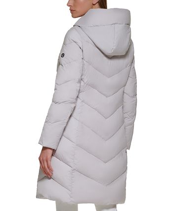 Calvin Klein Women's Hooded Maxi Puffer Coat & Reviews - Coats & Jackets -  Women - Macy's