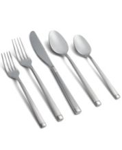 Cambridge Silversmiths Eloquence Black Satin 20-Piece Flatware Set