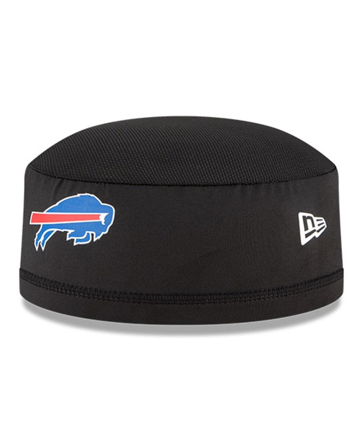 New Era Men's Black Buffalo Bills Nfl Training Skully Cap In Black