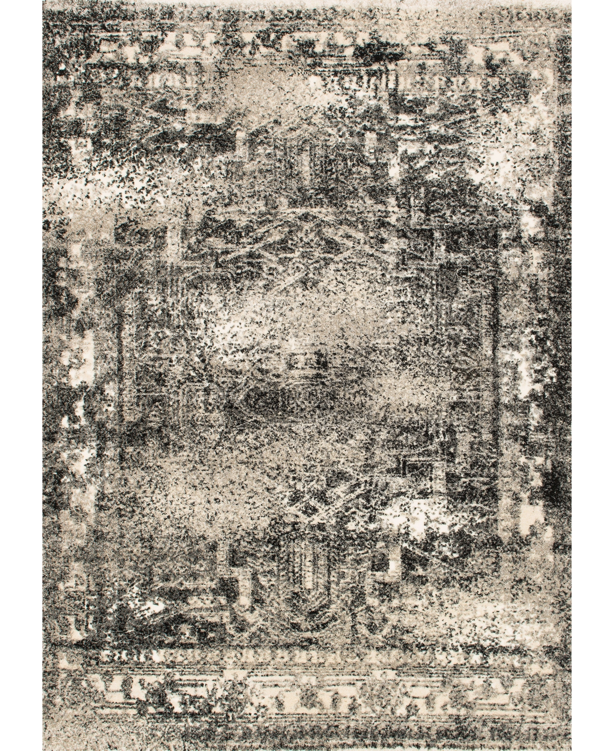 Spring Valley Home Viera Vr-03 3'10" X 5'7" Area Rug In Gray