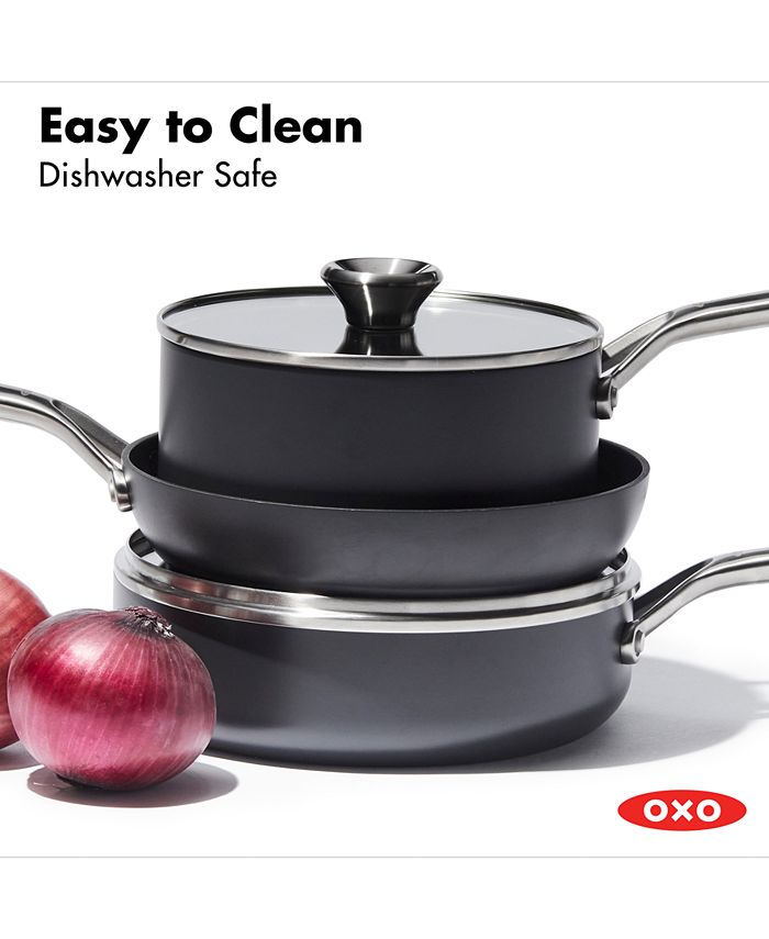 OXO Professional HA 5Pc. Ceramic Nonstick Cookware Set Macy's