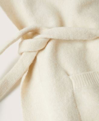 Women's Knitted Cardigan with Belt