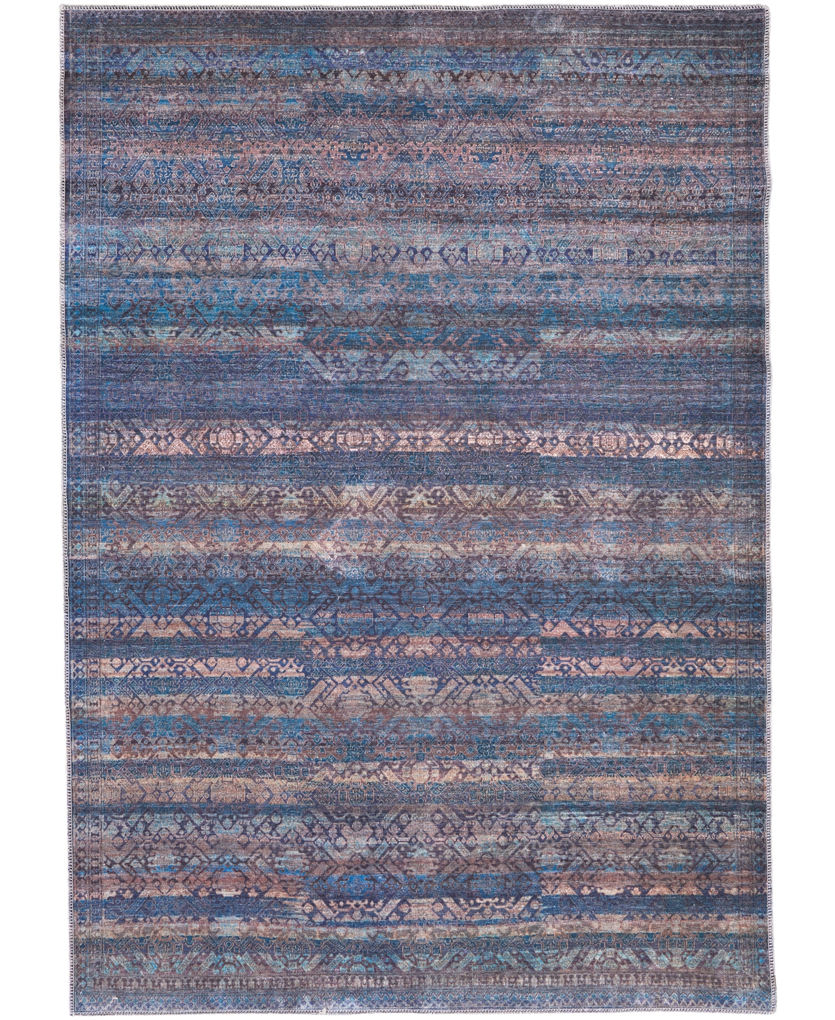 Feizy Welch R39H3 8'10in x 12' Area Rug - Blue, Green