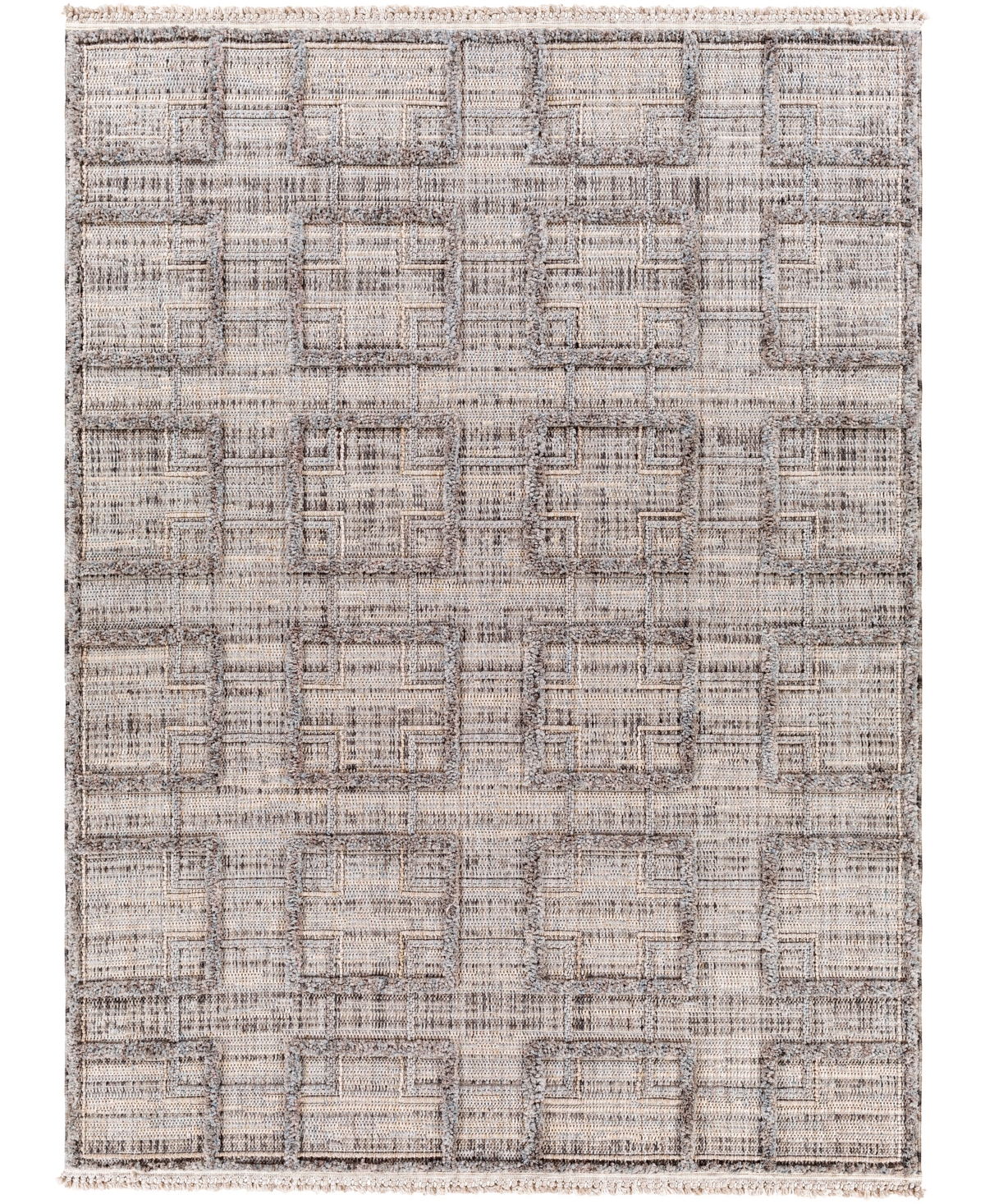 Surya Zaragoza Zrz-2314 7'10in x 10' Area Rug - Charcoal