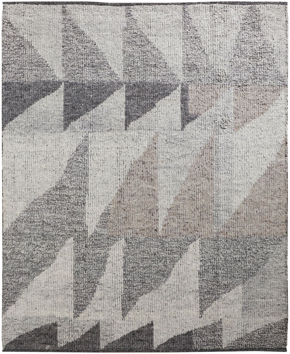 Feizy Rheed R6910 8'6in x 11'6in Area Rug - Gray