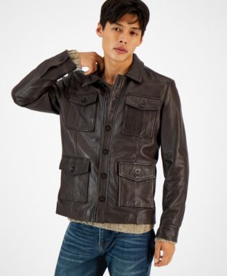 CRWTH - Men's Munro Leather Jacket