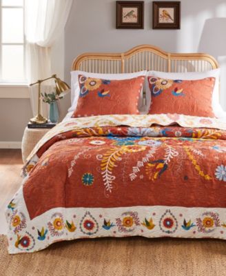 Topanga 3-Pc. Quilt Set, Full/Queen