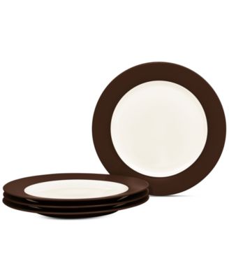 Noritake - Colorwave Rim Dinner Plates, Set of 4